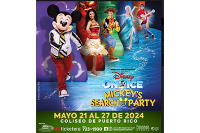 Disney On Ice Mickey’s Search Party en el Coliseo de Puerto Rico