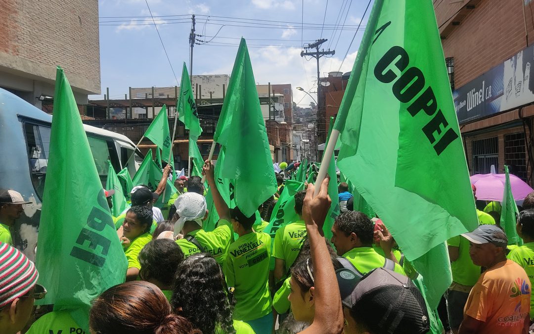 COPEI toma las calles de Caracas