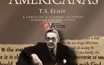 Alejandro Oliveros dictará conferencia  sobre la vida y obra de T.S. Eliot