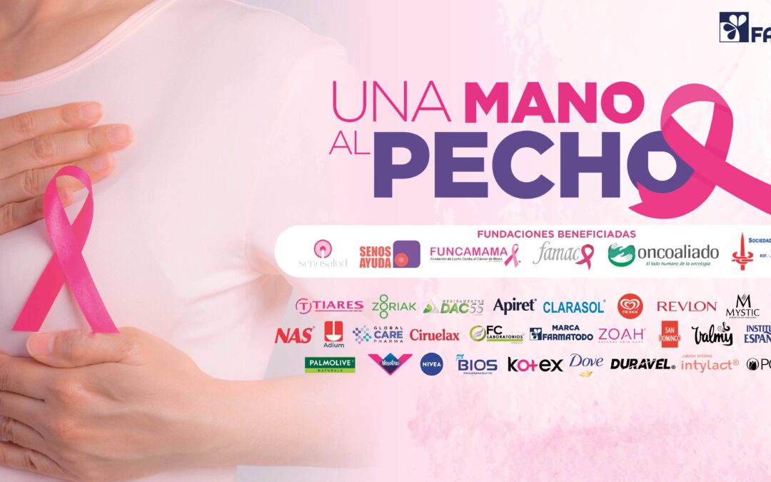 Farmatodo se viste de rosa con su campaña “una mano al Pecho” para apoyar la lucha contra el cáncer de mama