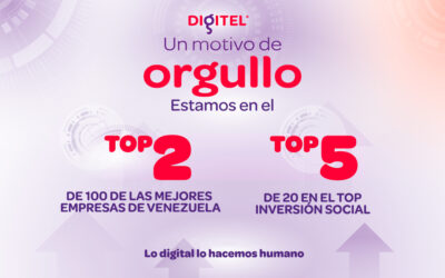 Digitel asciende al segundo lugar en el Top 100 Companies de la revista Business Venezuela