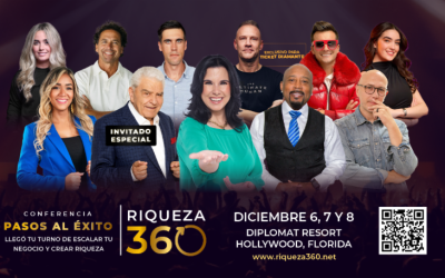 Margarita Pasos  Presenta Riqueza 360: Un Evento Transformador con un reconocimiento Especial a Don Francisco