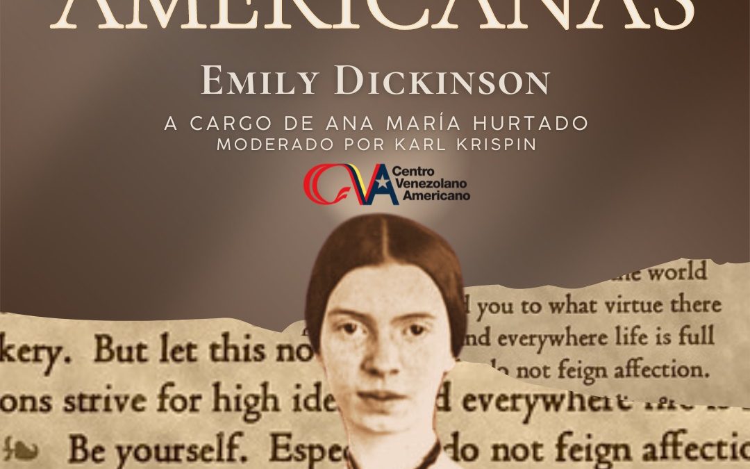 Conferencia de Ana María Hurtado sobre Emily Dickinson cierra el II Ciclo de Conferencias Americanas del CVA