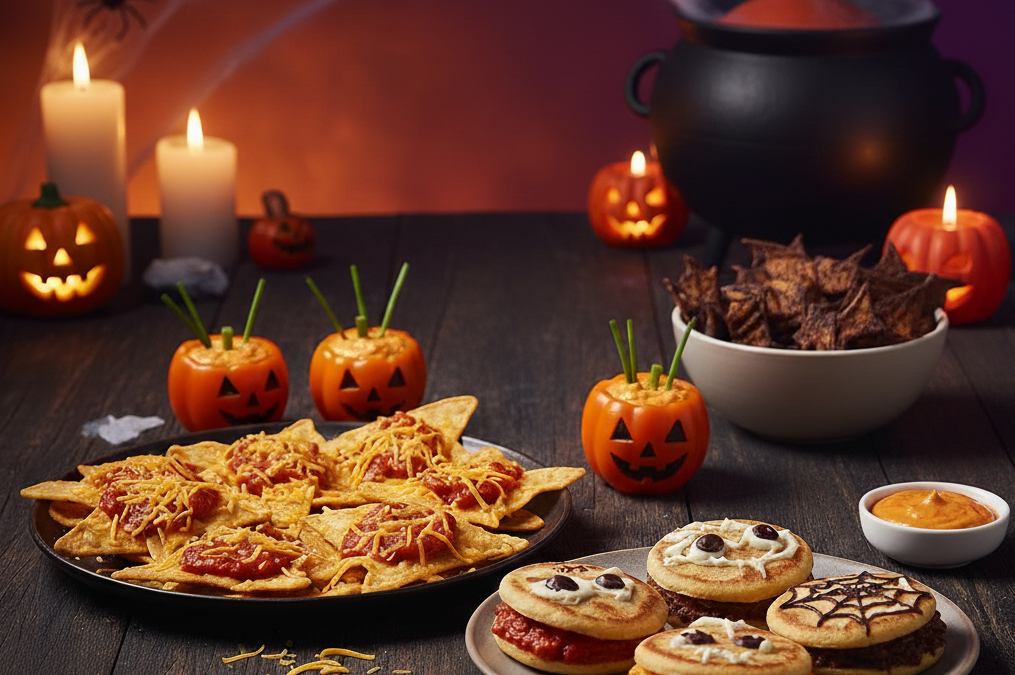 Snacks fáciles para una fiesta de Halloween endiabladamente deliciosa