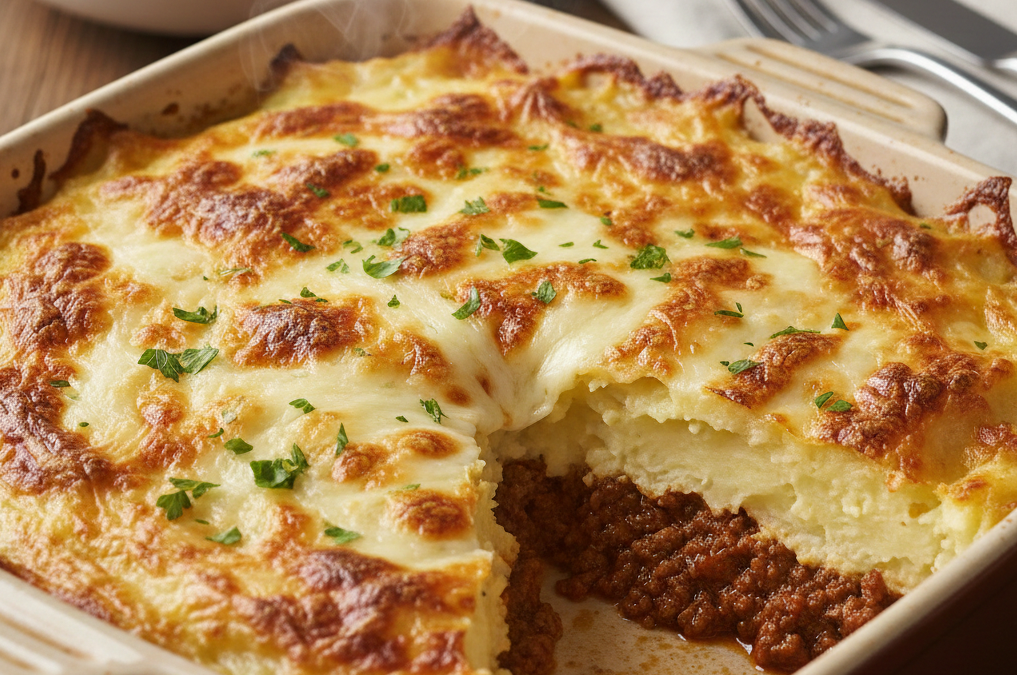 Pastel de Papa a la Bolognesa
