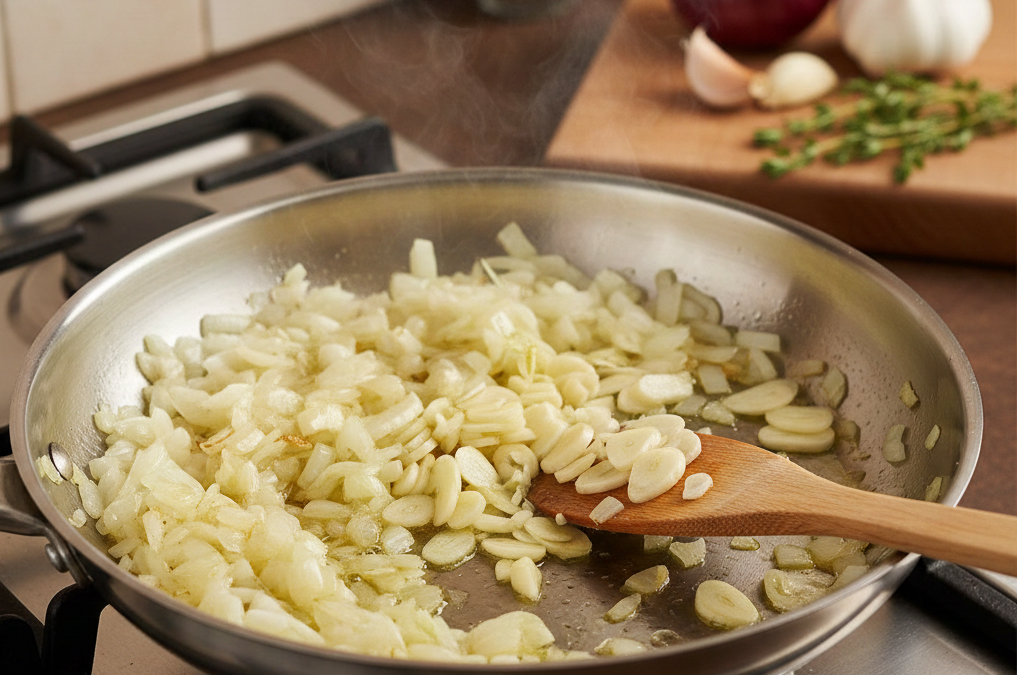 Tips de cocina para no cocineros: El orden de los ingredientes sí importa