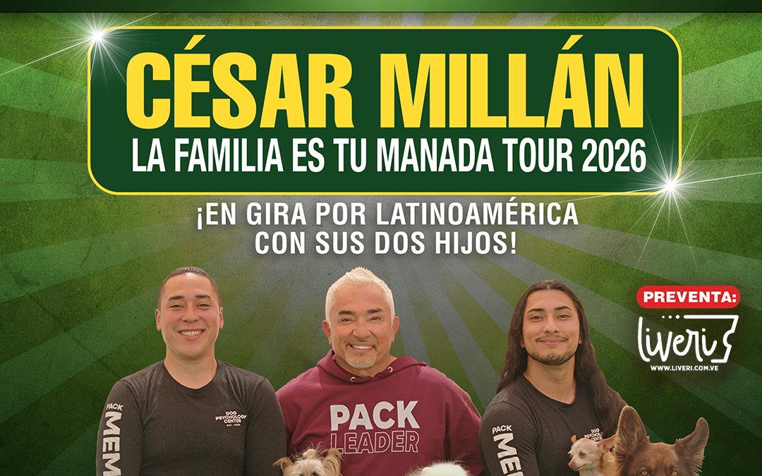 Expo Mascotas 2026: Presenta a César Millán ¡En VIVO!