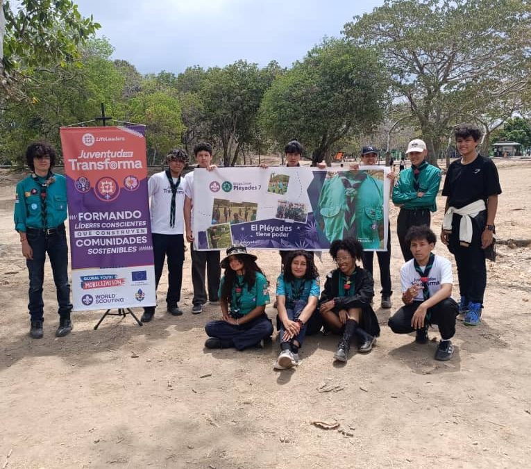 Grupo Scout Pléyades 7 ayudó a los jóvenes a expresarse a través del arte