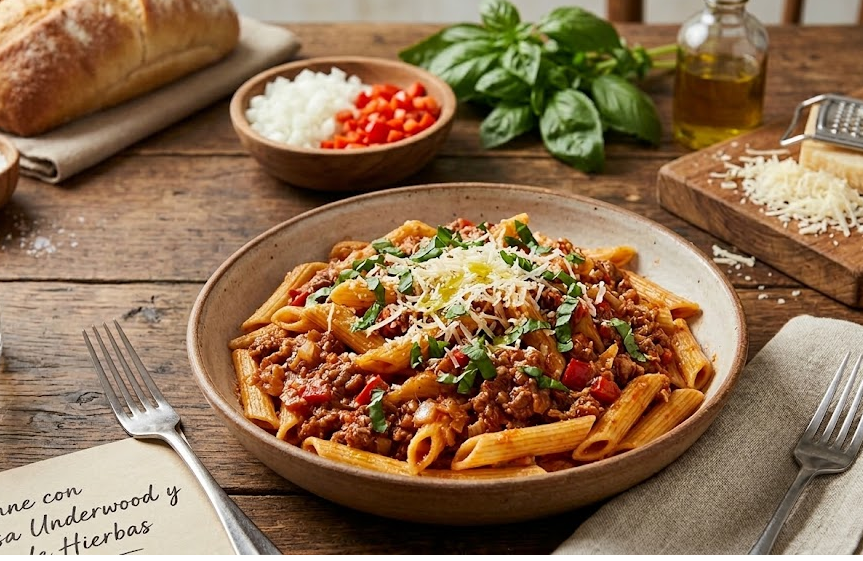 Marzo gastronómico: El arte de elevar una pasta sencilla con Diablitos™ Underwood™