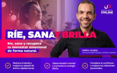 El comunicador venezolano Helkin Arabia brilla en el exterior con su programa «Ríe, Sana y Brilla