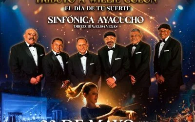 La Dimensión Latina y la Sinfónica Ayacucho se unen en un tributo histórico a Willie Colón