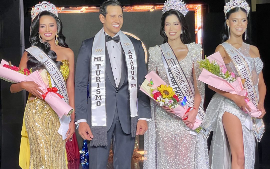 Organización Miss y Mister Turismo Aragua 2026 coronó nuevos soberanos