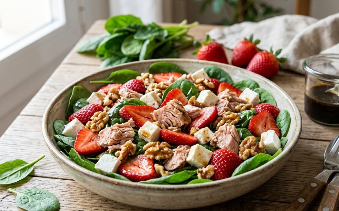 ¿Ensalada de atún con frutas? Sí, se puede