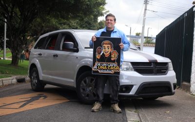 El Mono convierte un granito de café en un movimiento social que busca entregar una casa