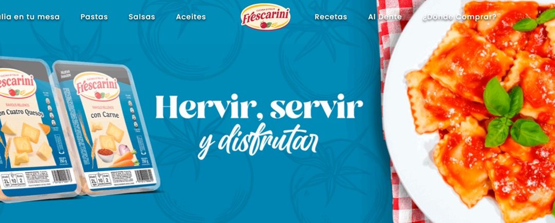 Frescarini™ estrena web para los que aman el buen comer sin complicaciones