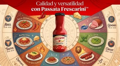 ¿Cuál salsa FrescariniTM debe llevar tu almuerzo según tu signo?