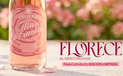 Bodegas Pomar estrena su frizzante Fleur de l´amour