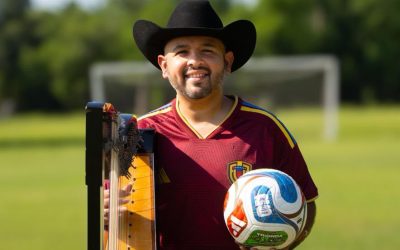 El arpa venezolana hará historia en la Copa Mundial FIFA 2026™️ de la mano de Alex Martínez