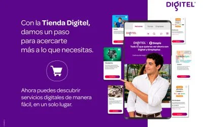 Digitel lanza la nueva Tienda Digitel, un espacio para acceder a servicios,  soluciones y contenidos en un solo lugar