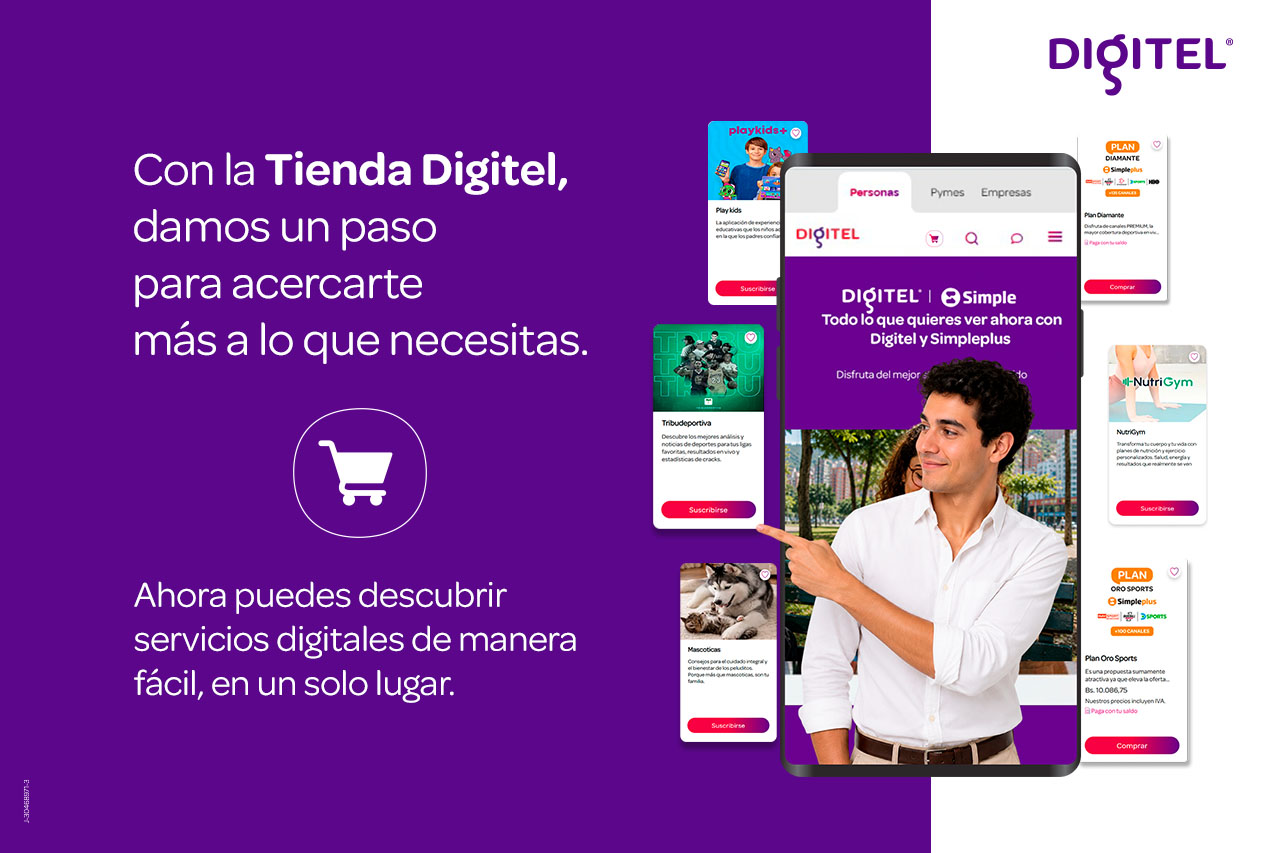 Digitel lanza la nueva Tienda Digitel