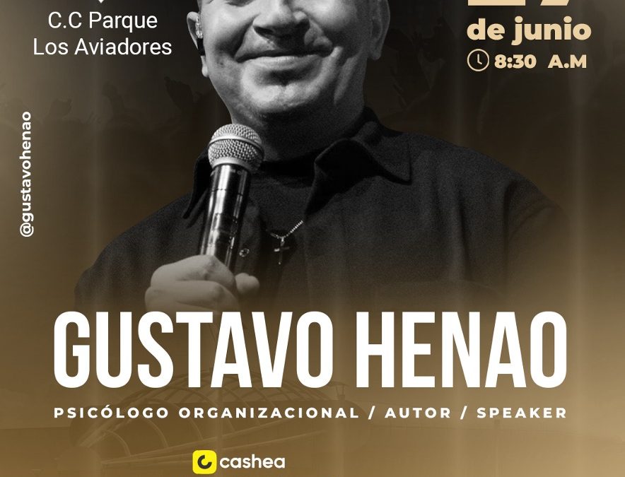 El reconocido conferencista internacional Gustavo Henao llega a Maracay con su transformadora experiencia “El Partido de Tu Vida”