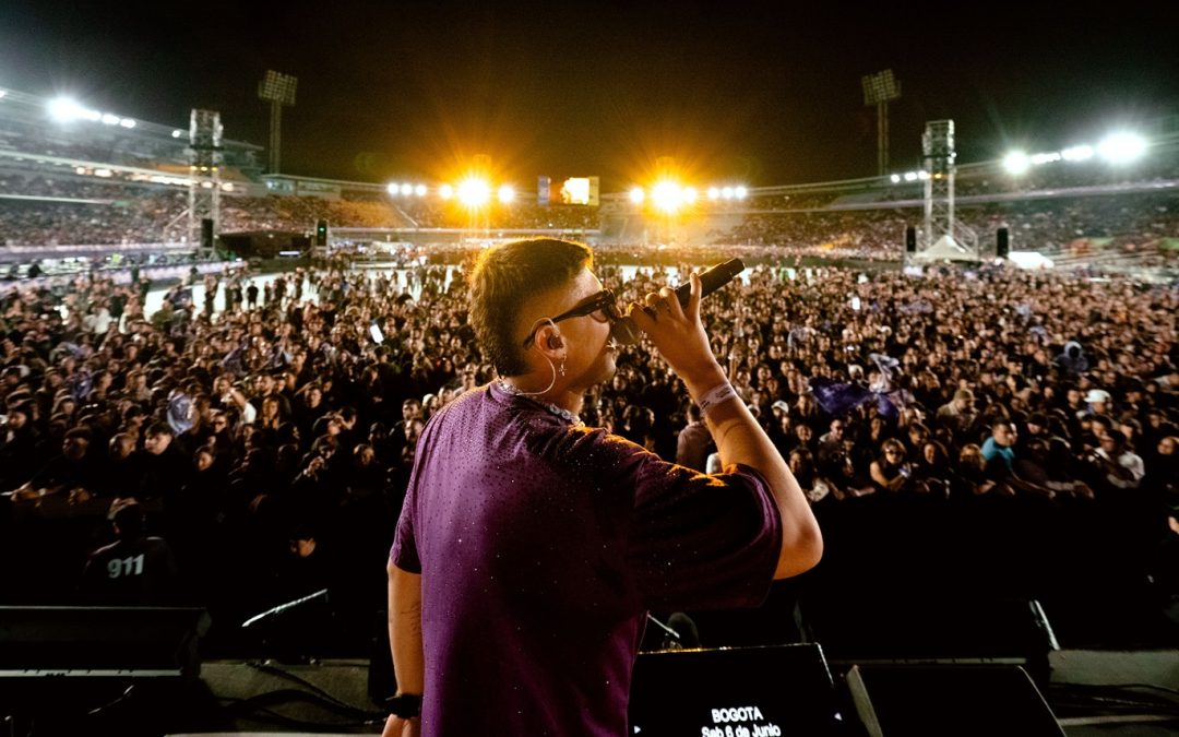Sazza conquista El Campín de Bogotá ante más de 40.000 espectadores al abrir el concierto de Nicky Jam