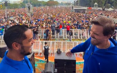 Brasil se desborda en la fe: Millones de brasileños salen a las calles en la Marcha para Jesús