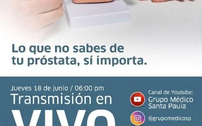 Salud masculina sin mitos: Médicos abordarán En Vivo el cuidado prostático