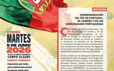 Dos banderas, un mismo cielo: ceremonia de izamiento por el Día de Portugal