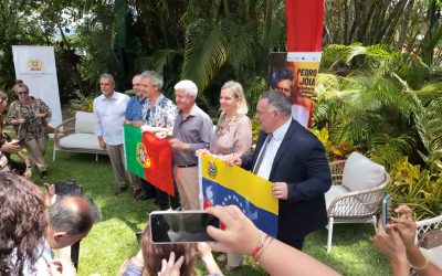 Pedro Jóia cautiva a la prensa con «Ícaro» y anuncia dos conciertos para celebrar en Caracas el Día de Portugal
