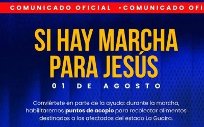 Si hay Marcha para Jesús 2026 en Venezuela