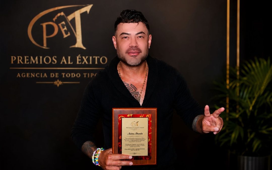 Andrés Amariles recibe reconocimiento en los Premios Nuestro Talento 2026