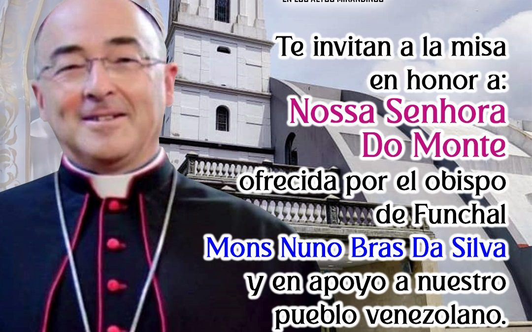 Obispo de la diócesis de Funchal ofrecerá misa en el Santuario de Fátima en honor a víctimas del terremoto