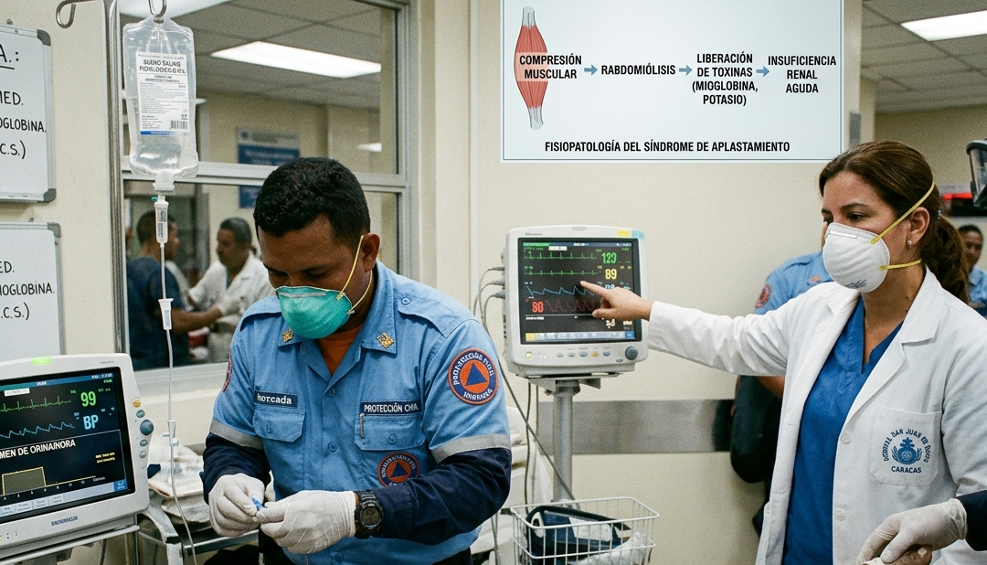 Síndrome de aplastamiento: El peligro invisible tras un sismo y cómo salvar vidas