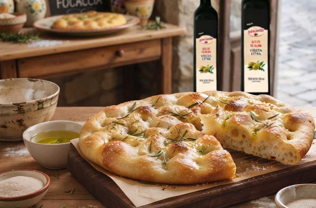 Focaccia italiana: La receta definitiva para una textura perfecta