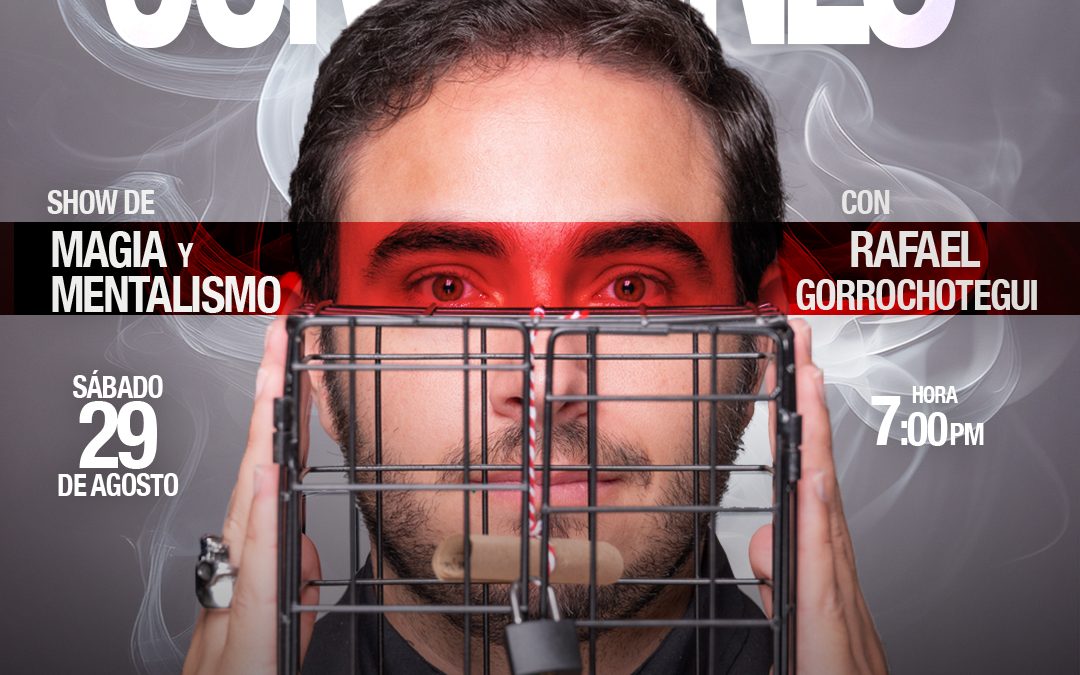 A PETICIÓN DEL PÚBLICO, REGRESA “CONEXIONES”: RAFAEL GORROCHOTEGUI LLEVA SU MAGIA Y MENTALISMO AL TEATRO 8