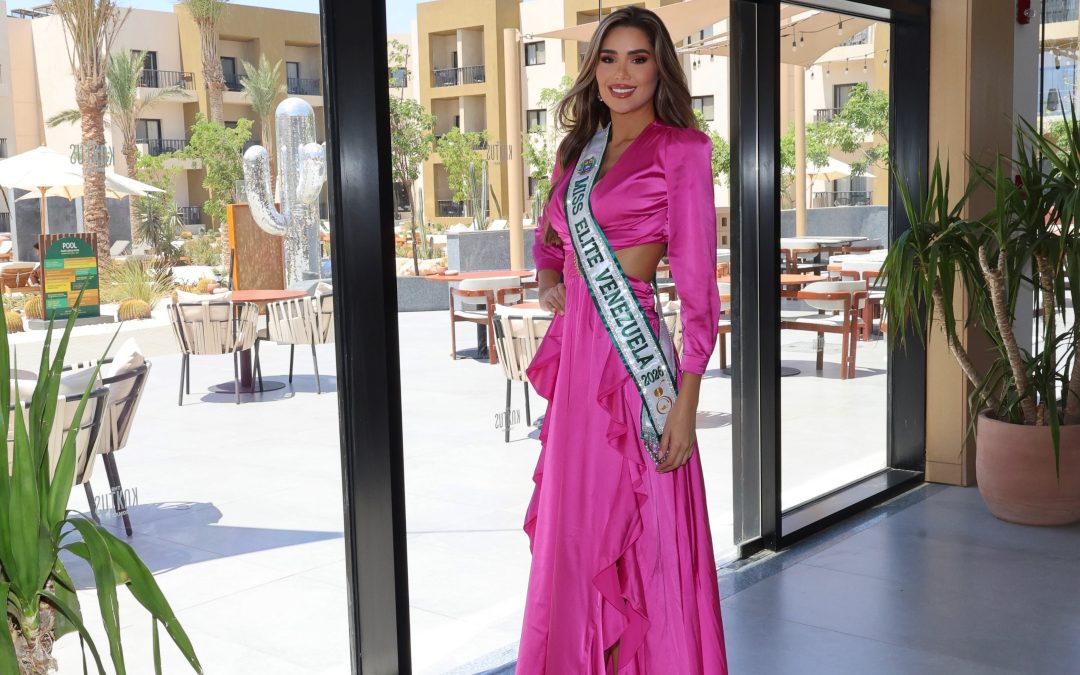 Anabelly Ojeda pisa fuerte en Hurghada y se perfila como la gran favorita a ganar la corona del Miss Elite World 2026