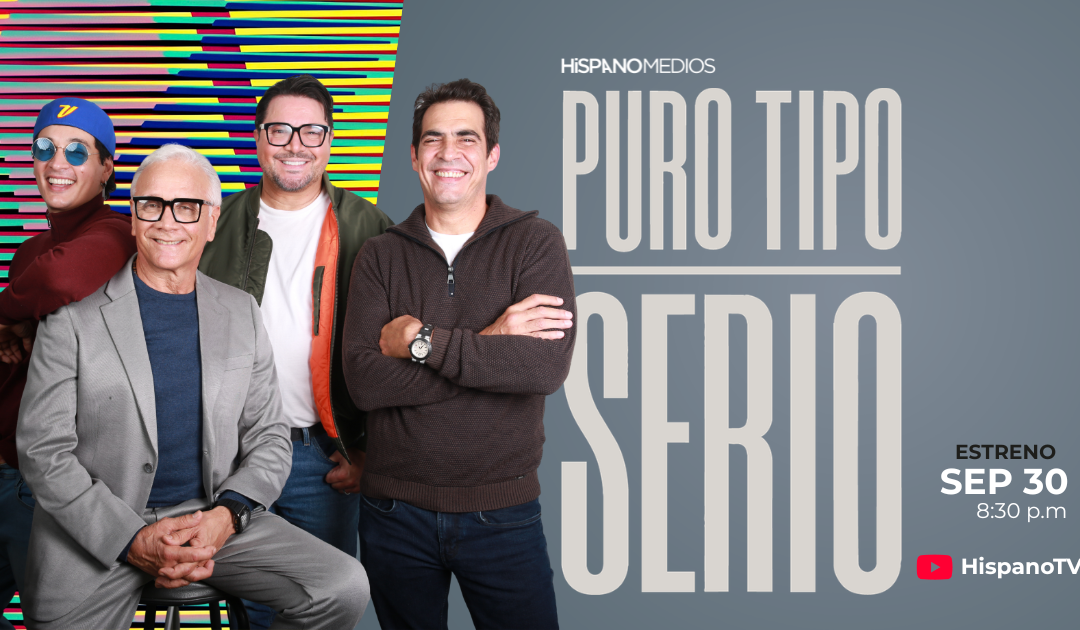 Victor Drija, Luis Gerónimo Abreu, Adrián Delgado y Aroldo Betancourt estrenan el pódcast ‘Puro tipo serio’