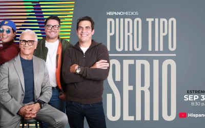 Victor Drija, Luis Gerónimo Abreu, Adrián Delgado y Aroldo Betancourt estrenan el pódcast ‘Puro tipo serio’