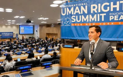 César Acuña Núñez lleva a Naciones Unidas una visión de educación, tecnología e inclusión para una nueva generación