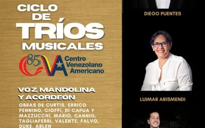 protagonizan Ciclo de Tríos Musicales en el CVA Las Mercedes