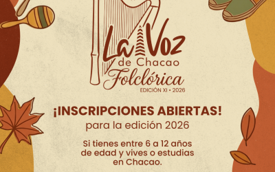 ABIERTAS LAS INSCRIPCIONES PARA UNA NUEVA EDICIÓN DE «LA VOZ DE CHACAO 2026»