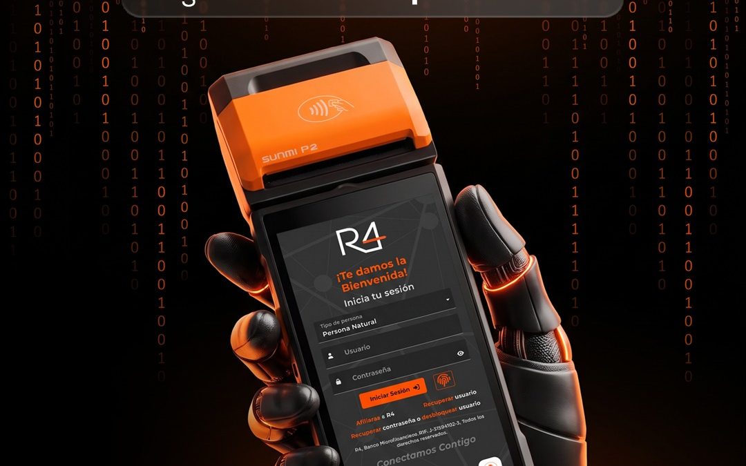 Comercios pueden cobrar y gestionar en el mismo dispositivo R4 integra toda su banca en línea en los puntos de venta