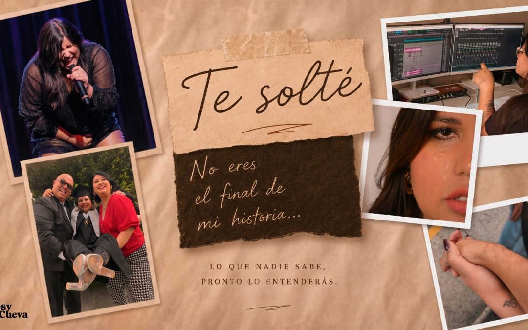Rosy Cueva le canta a la liberación y al amor propio en su nuevo tema “Te Solté”