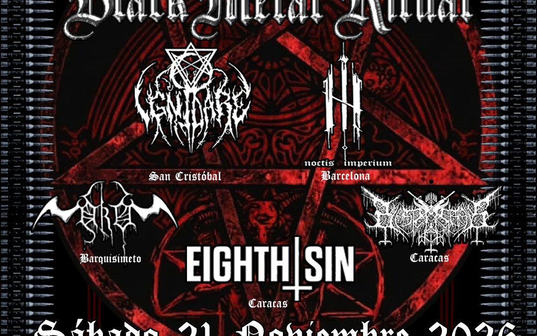 Slaughter Of Christ Black Metal Ritual: El rock extremo venezolano se une con fin benéfico en La Quinta Live Music Bar