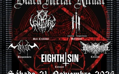 Slaughter Of Christ Black Metal Ritual: El rock extremo venezolano se une con fin benéfico en La Quinta Live Music Bar