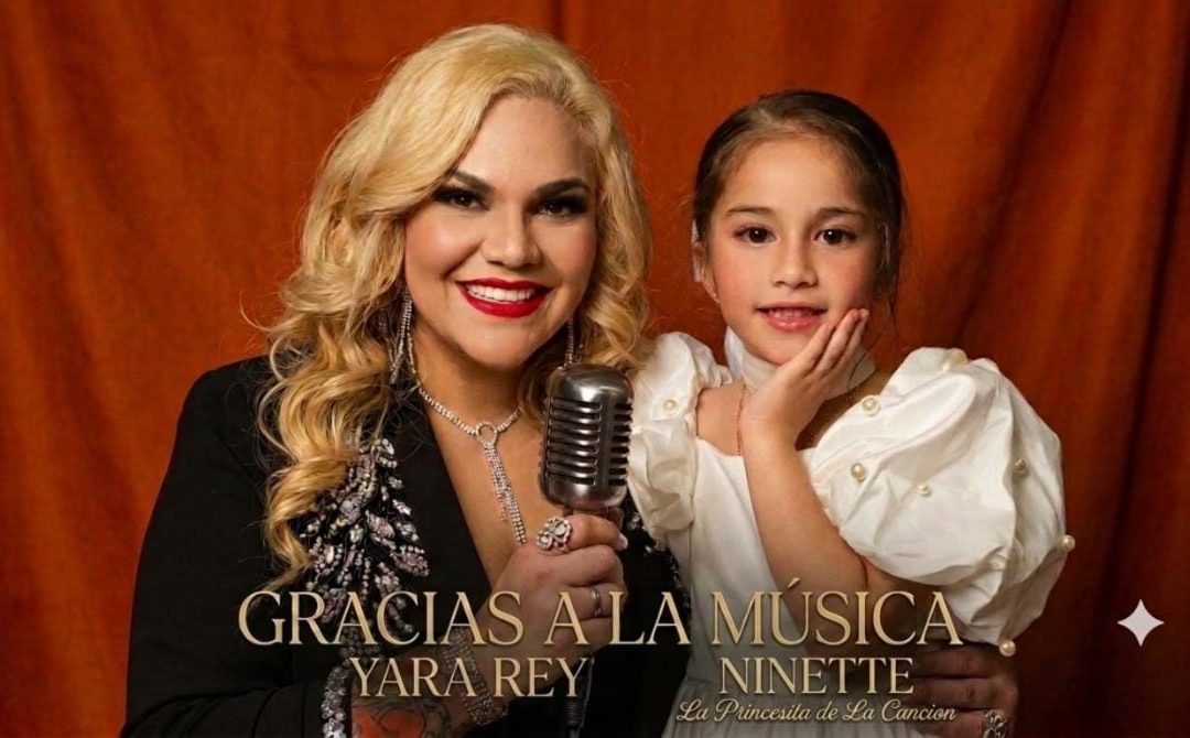CON SOLO 5 AŇOS, NINETTE “LA PRINCESITA DE LA CANCIÓN”, HACE SU DEBUT EN TELEVISIÓN INTERNACIONAL JUNTO A YARA REY.