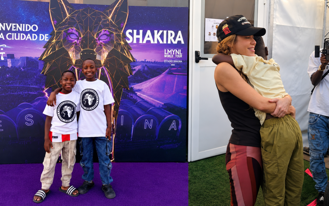 La Historia Que Shakira No Conocía: Los Dos Niños Que Estuvieron Con Ella En El Mundial Y Que Pertenecían A Masaka Kids Africana