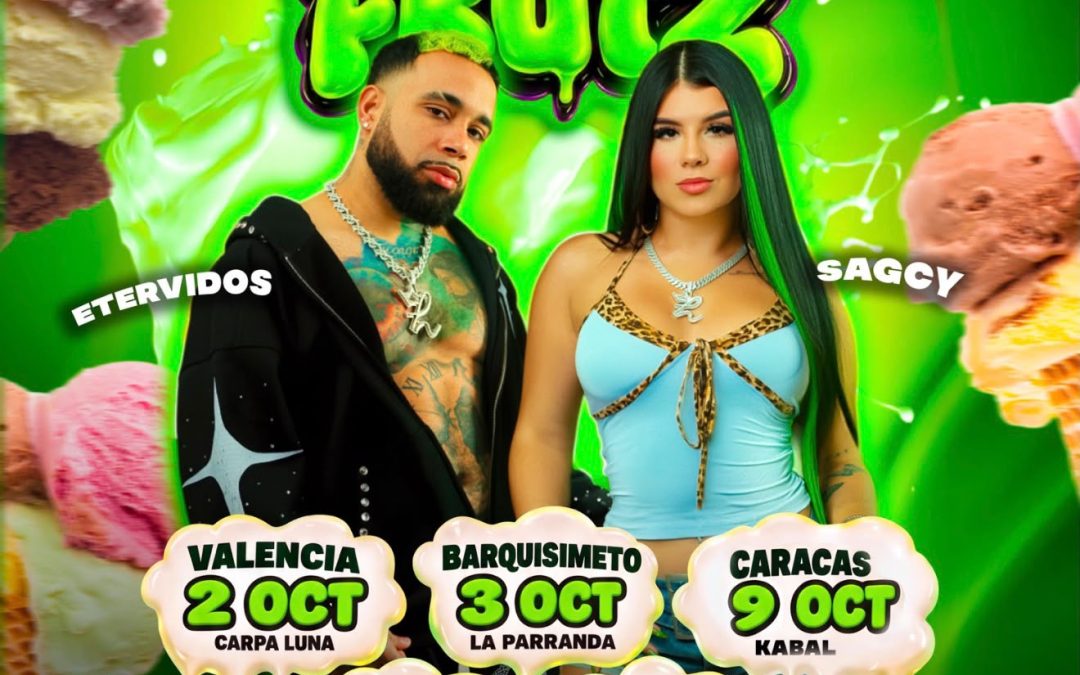 Etervidos y Sagcy llegan a Venezuela con su gira “Yogen Frutz”