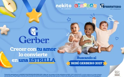 Nestlé busca al Bebé GERBER® 2027 junto a Farmatodo